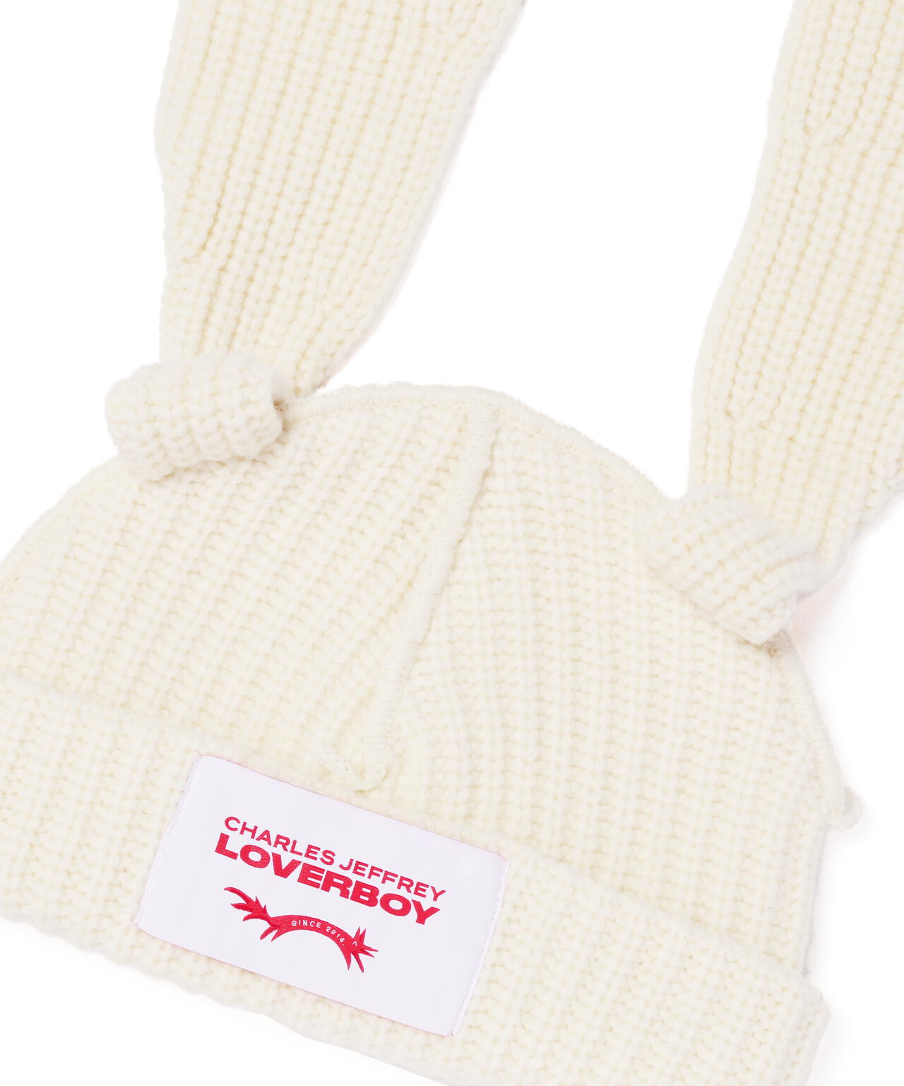 【￼￼新品】￼charles jeffrey loverboy ビーニー 白￼ CHARLES JEFFREY LOVERBOY チャールズジェフリーラバーボーイ
