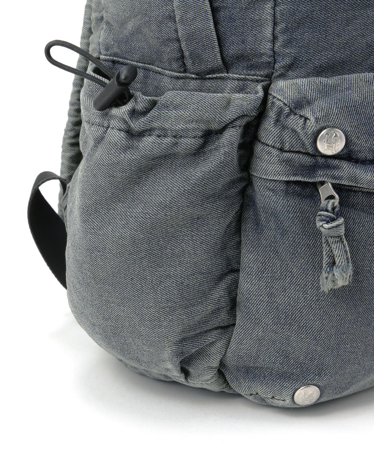 NOT4NERD/ノットフォーナード/CUT OFF STUD DENIM BACKPACK | L.H.P