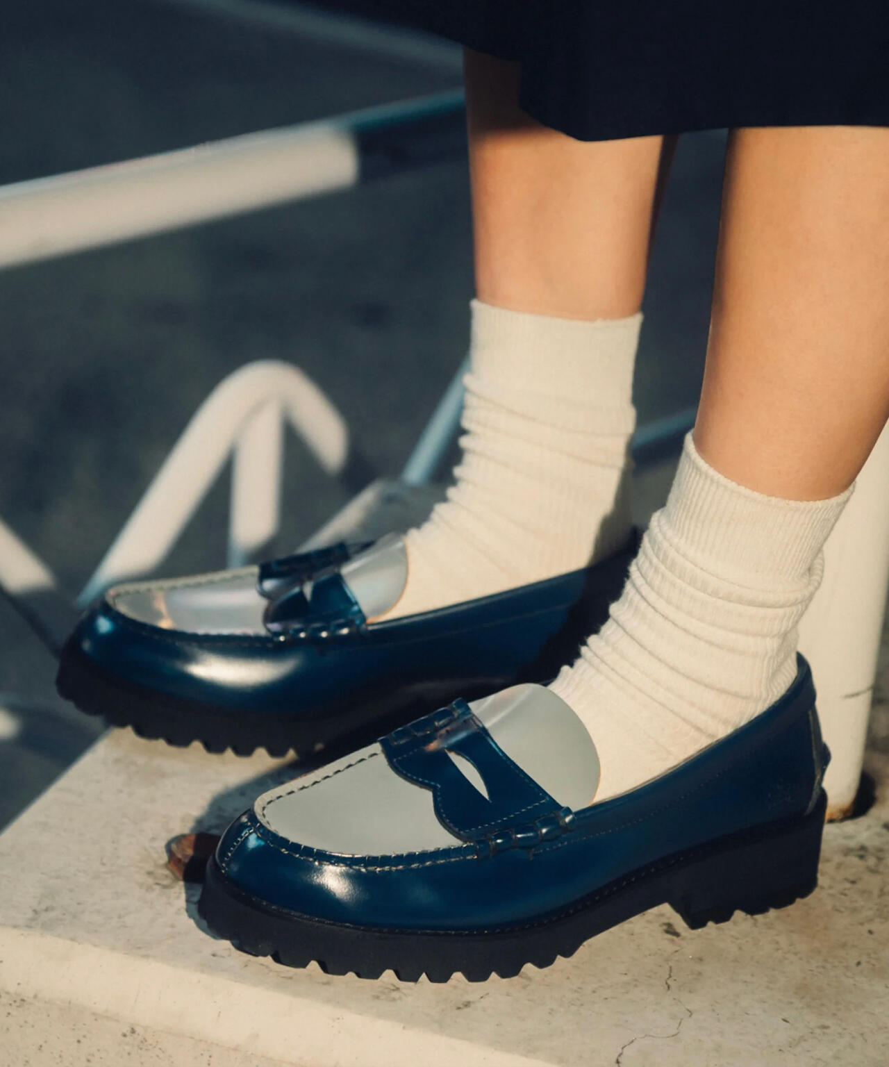 The Kenford Fineshoes/ケンフォードファインシューズ/TANK SOLE LOAFERS