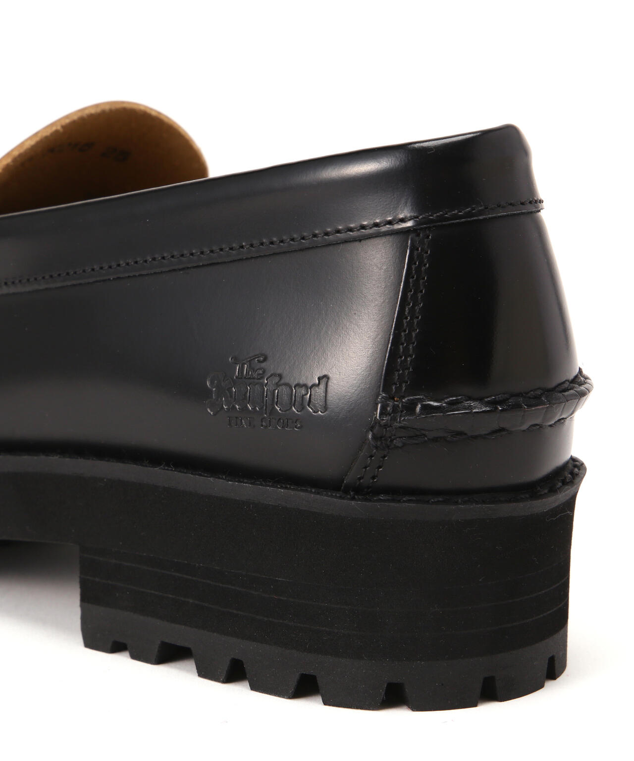 The Kenford Fineshoes/TANK SOLE LOAFERS/BLACK QUILT TASSEL | L.H.P