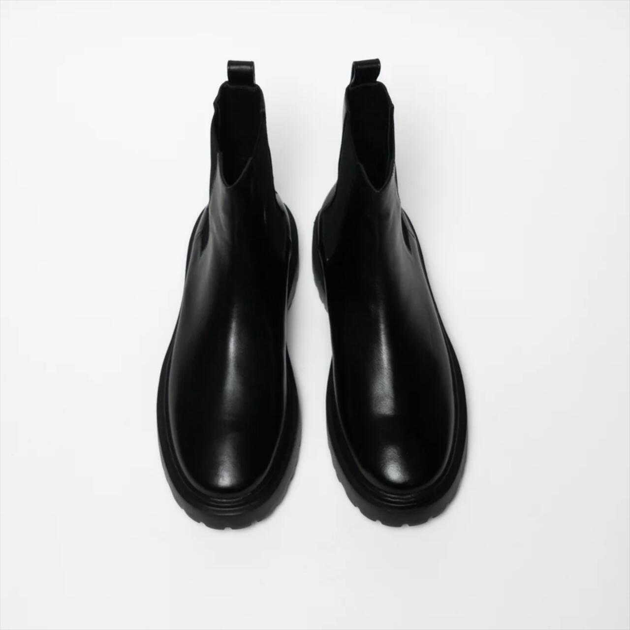 【極美品】FILLIN UNOS｜CHELSEA BLACK 26cm Chelsea - All Black ǀ Feelgrounds