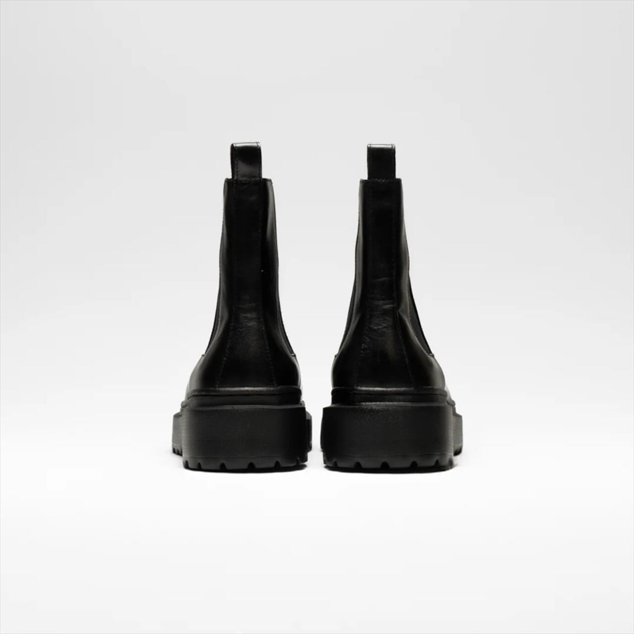 【極美品】FILLIN UNOS｜CHELSEA BLACK 26cm Chelsea - All Black ǀ Feelgrounds