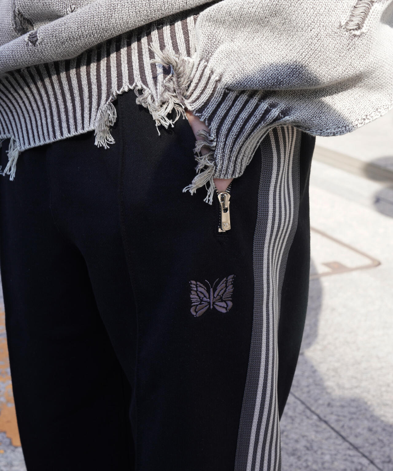 NEEDLES/ニードルズ/【LHP EXCLUSIVE】TRACK PANT - COTTON JERSEY