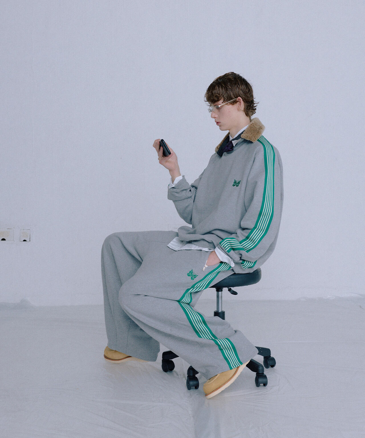 NEEDLES/ニードルズ/【LHP EXCLUSIVE】H.D.TRACK PANT - COTTON JERSEY