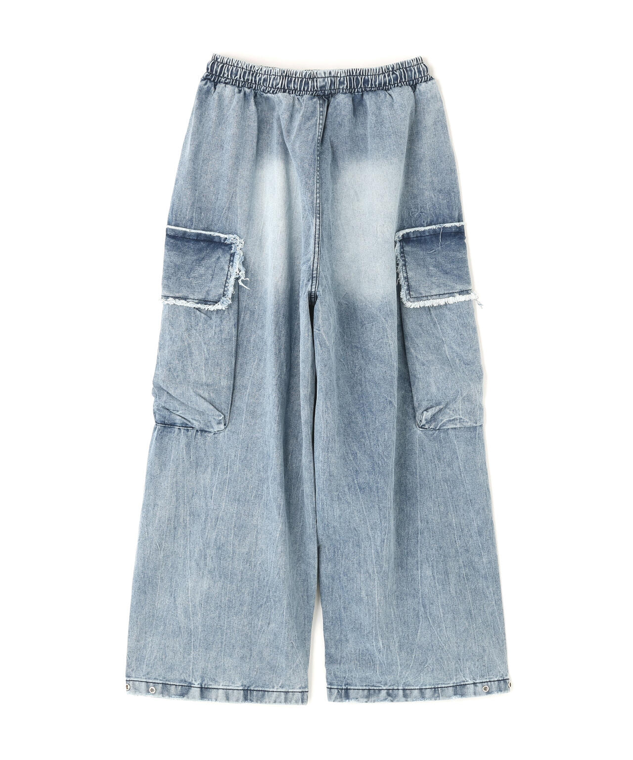 【NEW】エルエイチピー（LHP）/SIS／エスアイエス／Damage Denim Cargo Pants SIS/エスアイエス/Damage Denim Cargo Pants | L.H.P（エルエイチピー