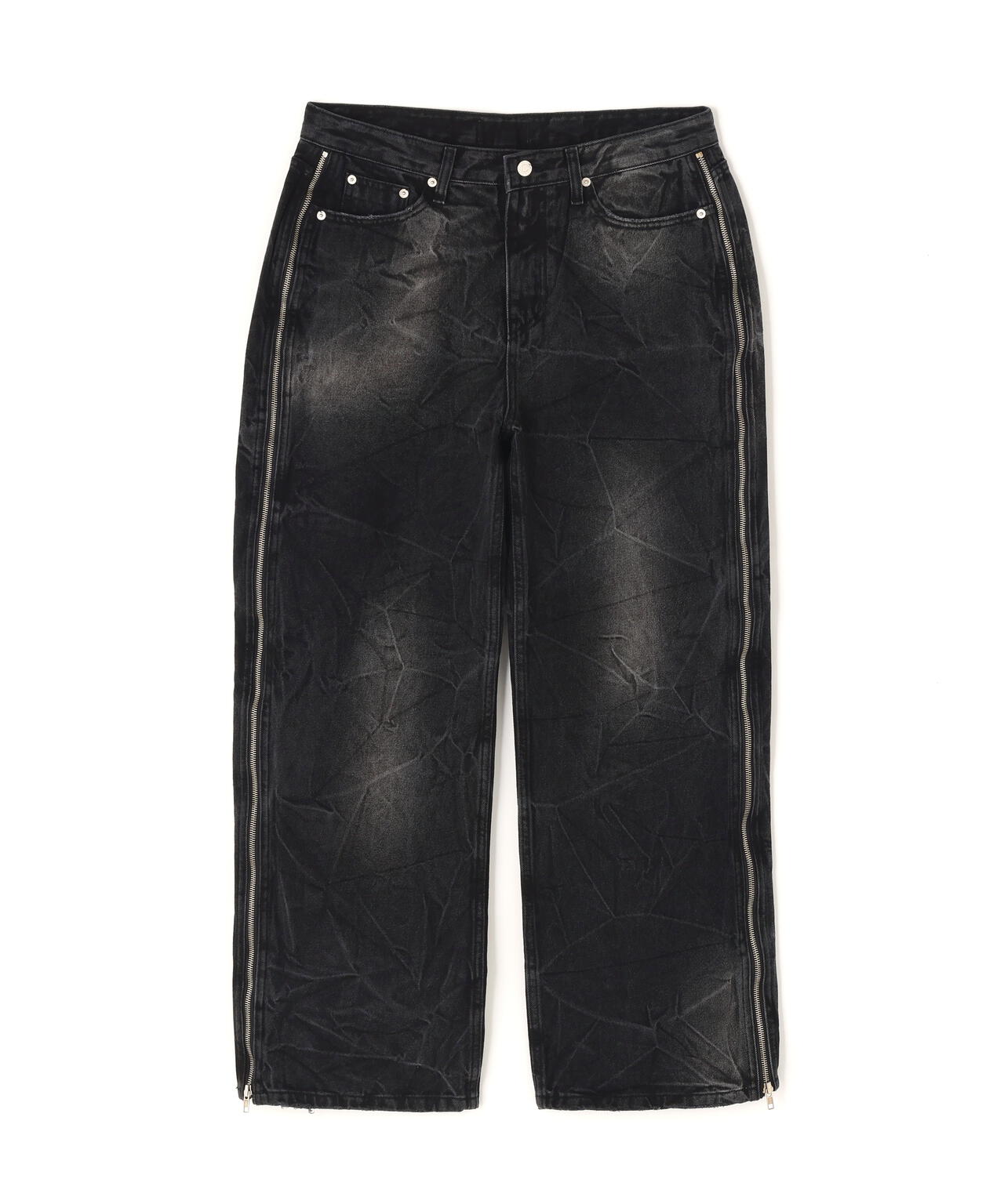 SIS/エスアイエス/Side Zip Denim Pants