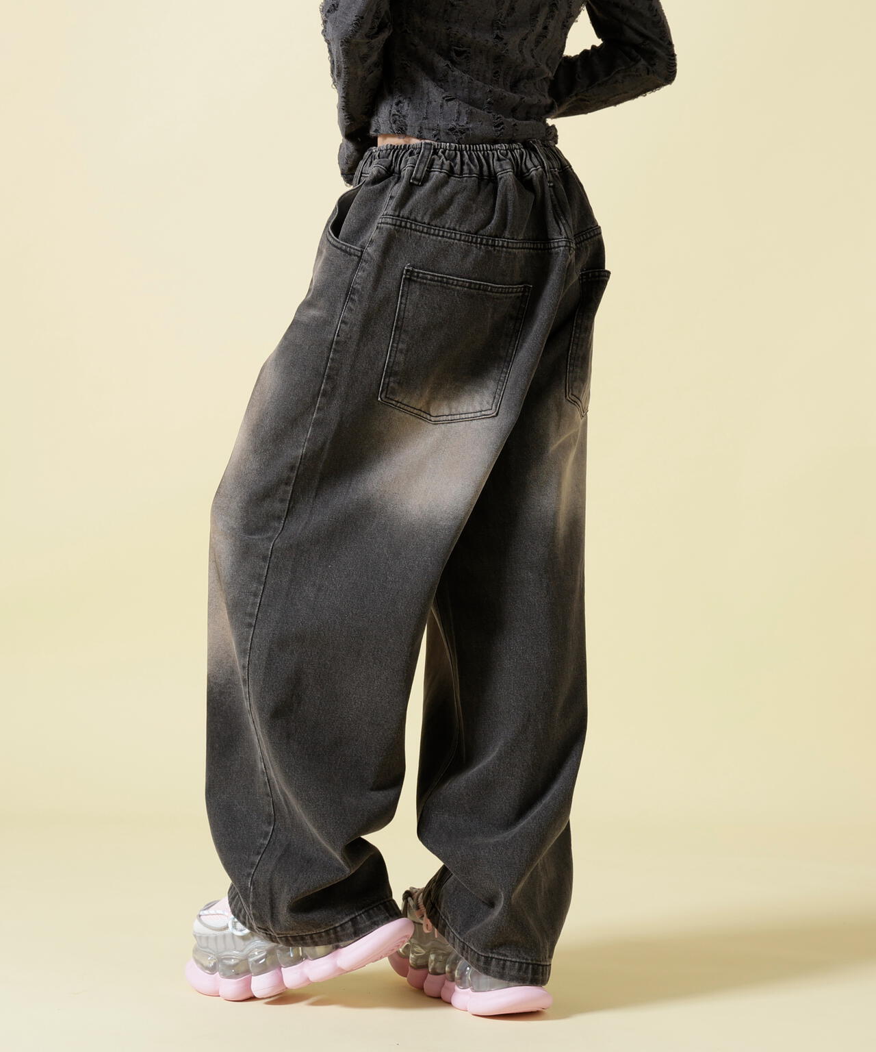 SIS/エスアイエス/Dirty Denim Pants | L.H.P（エルエイチピー