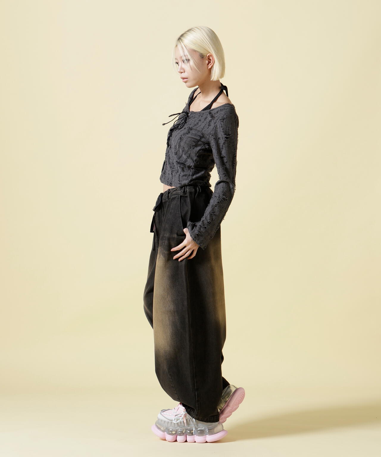SIS/エスアイエス/Balloon Dirty Denim