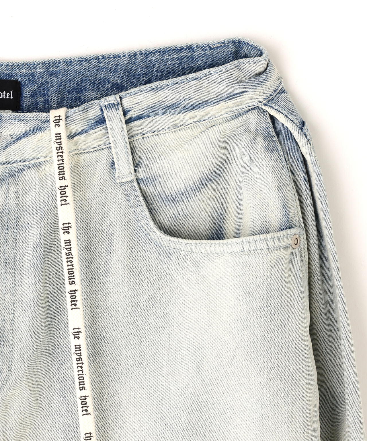エルエイチピー（LHP）/THE MYSTERIOUS HOTEL／ザ ミステリアス ホテル／TMH WASHED LOGO THE MYSTERIOUS HOTEL/ザ ミステリアス ホテル/TMH WASHED LOGO DENIM