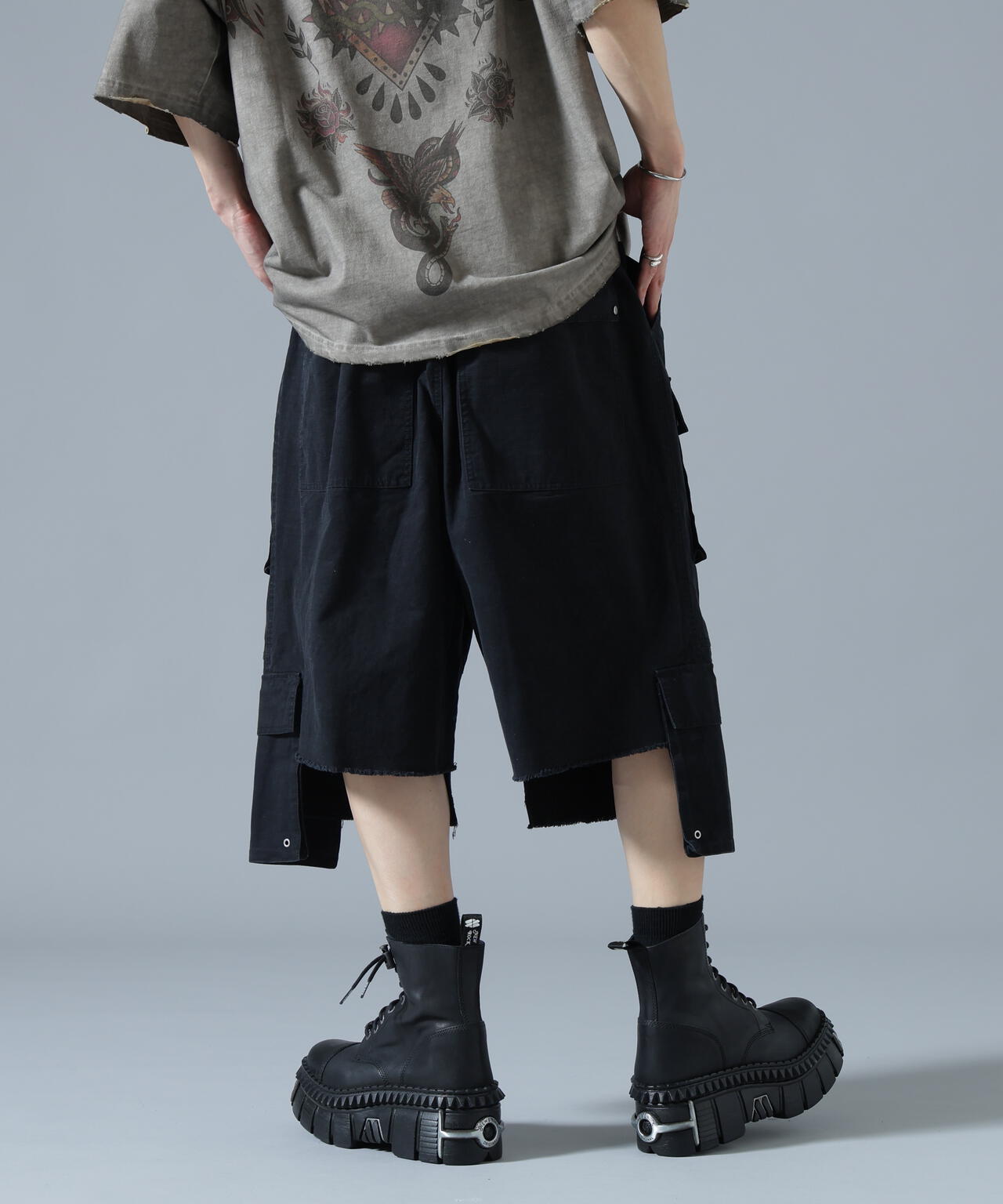 DankeSchon/ダンケシェーン/CARGO SHORTS パンツ DankeSchon/ダンケシェーン/RIPSTOP W-CARGO SHORTS | L.H.P
