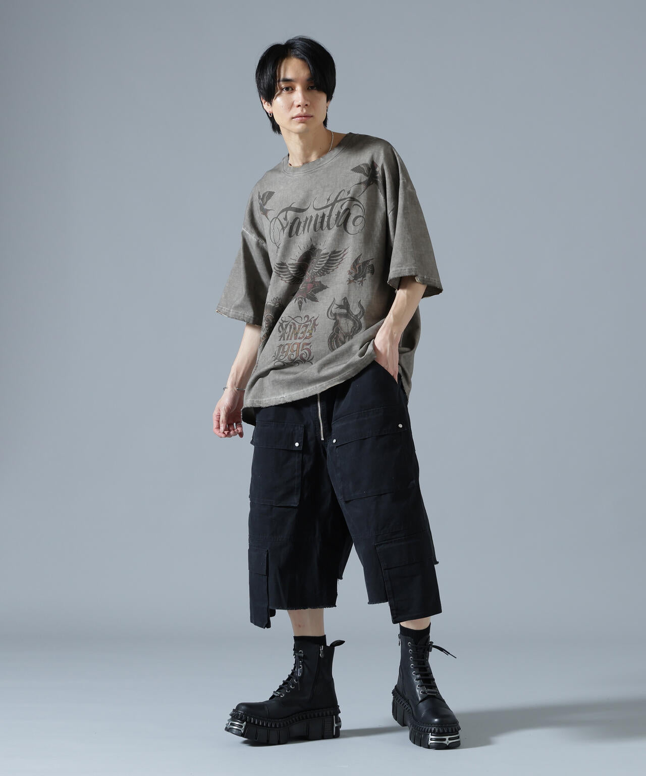 DankeSchon/ダンケシェーン/RIPSTOP W-CARGO SHORTS | L.H.P