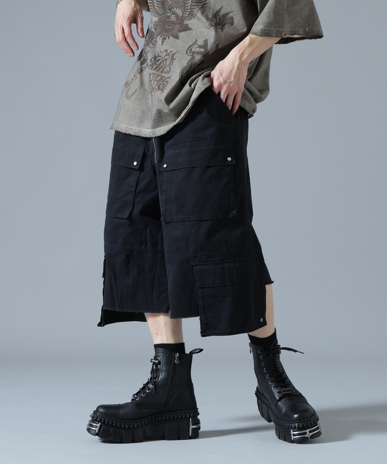 DankeSchon/ダンケシェーン/RIPSTOP W-CARGO SHORTS | L.H.P