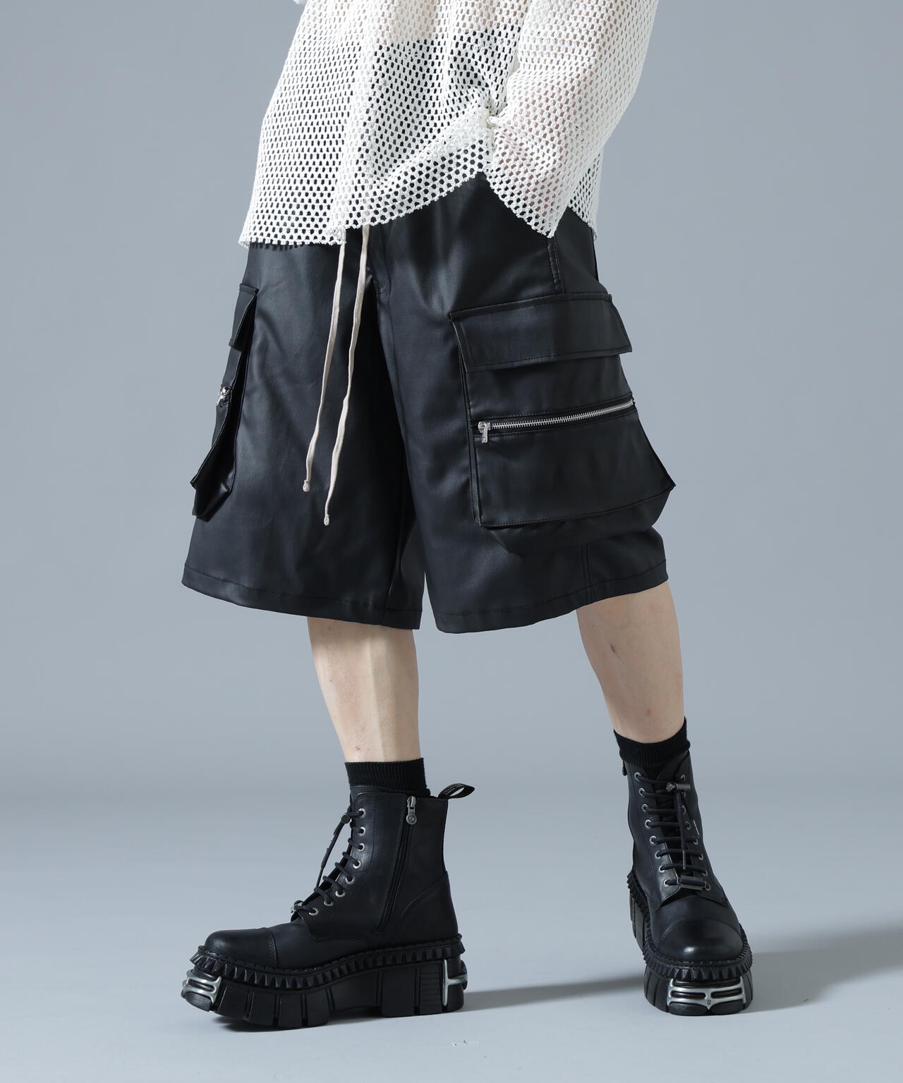 パンツ DankeSchon COATINGTENCEL CARGO SHORTS DankeSchon/ダンケシェーン/COATING CARGO SHORTS | L.H.P
