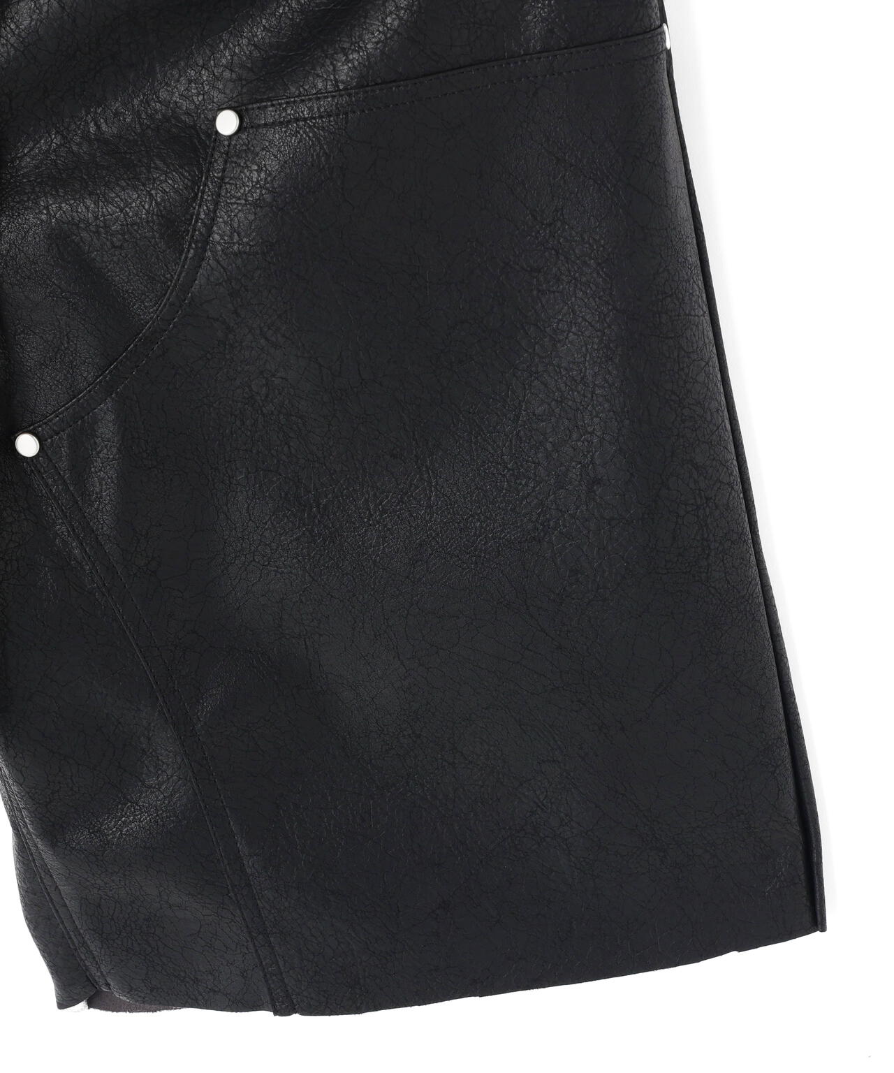 DankeSchon/ダンケシェーン/PULEATHER W-KNEE SHORTS | L.H.P