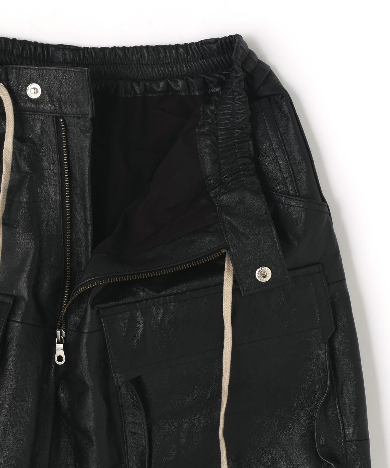 ぽこたん DankeSchon/ダンケシェーン/REPRO-LEATHER CARGO SHORTS | L.H.P