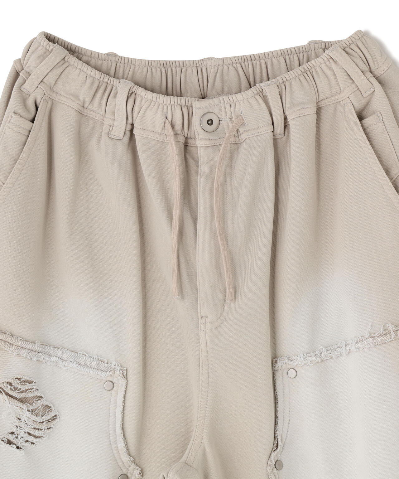 DankeSchon/ダンケシェーン/SULFUR SWEAT W-KNEE SHORTS | L.H.P
