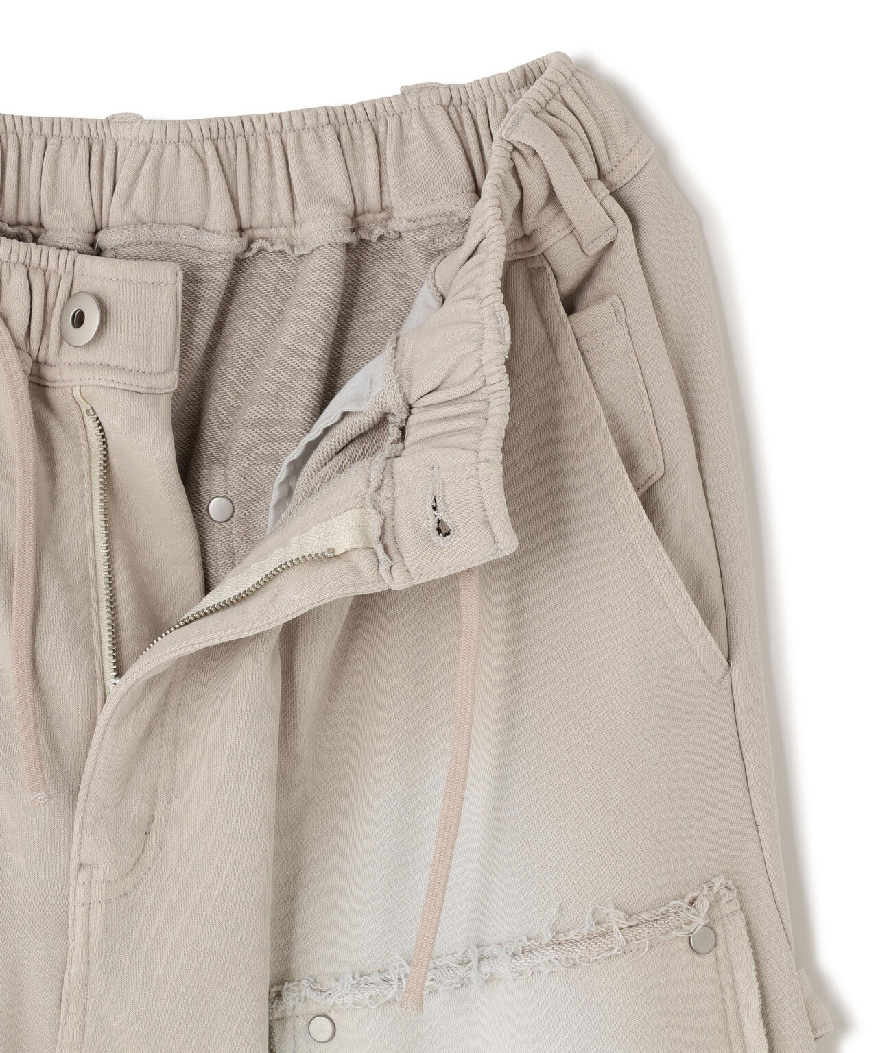 DankeSchon/ダンケシェーン/SULFUR SWEAT W-KNEE SHORTS | L.H.P