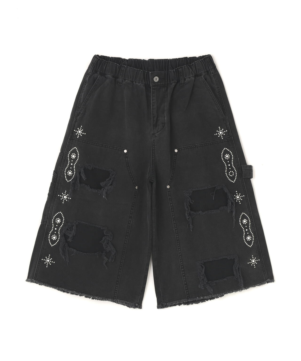DankeSchon/ダンケシェーン/STUDS W-KNEE DUCK SHORTS | L.H.P