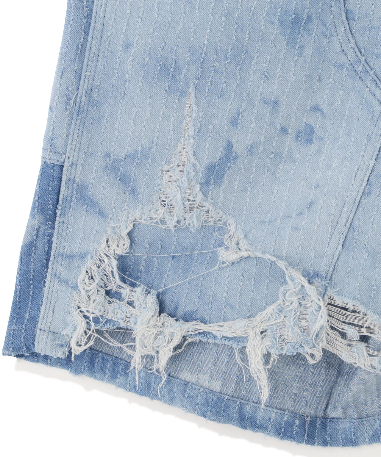 WHITELAND/ホワイトランド/TIE-DYE W-KNEE SHORTS | L.H.P