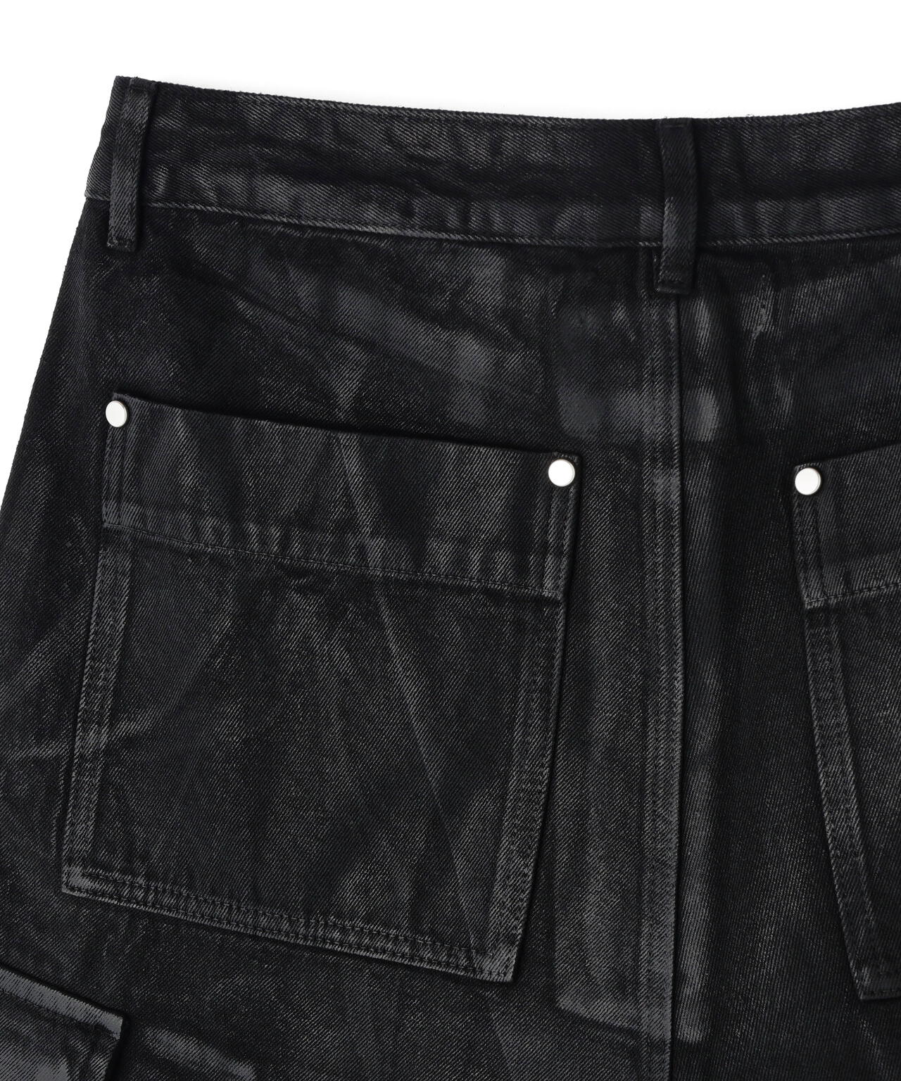 DankeSchon/ダンケシェーン/11oz RUBBER COATED CARGO SHORTS