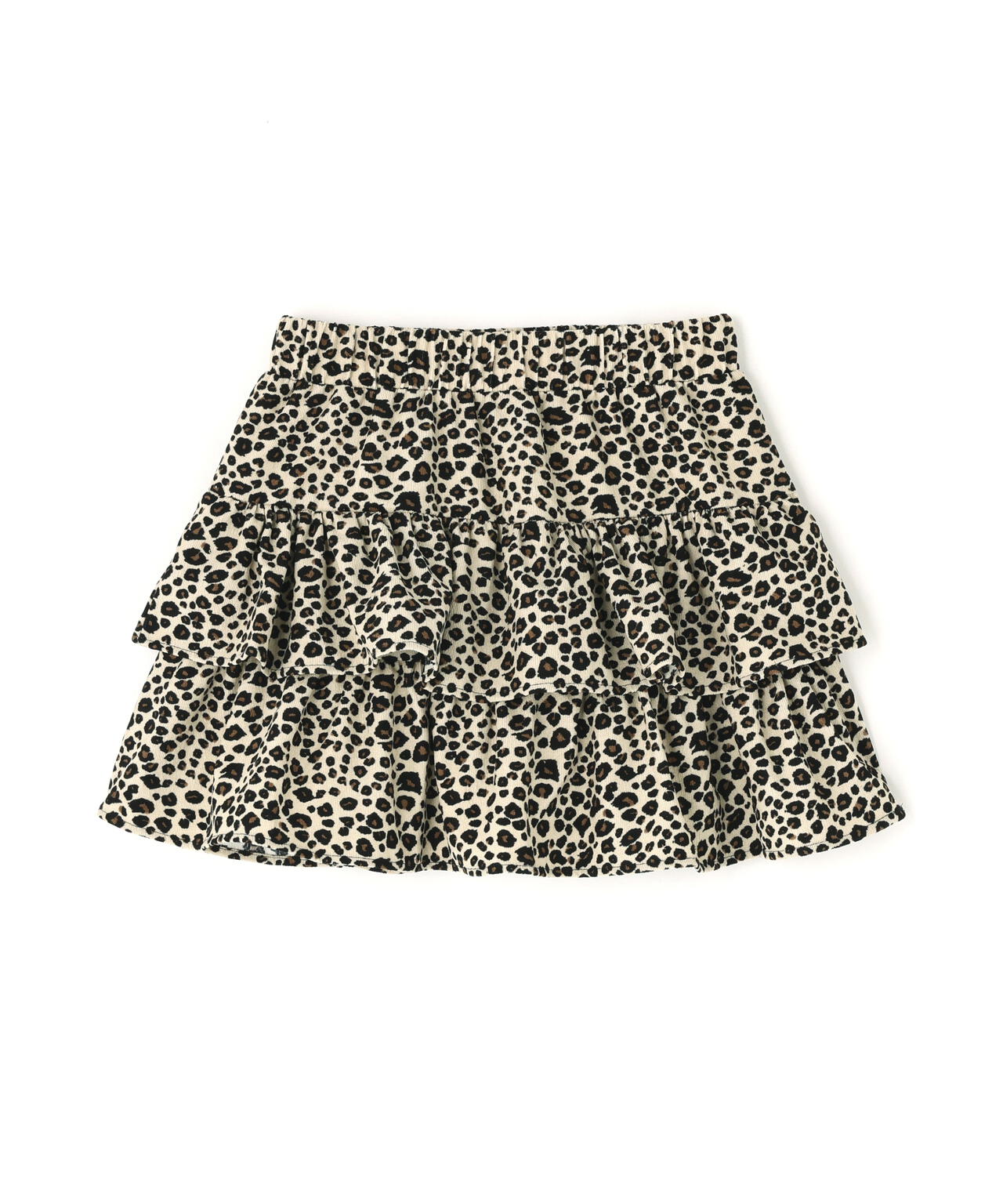 スカート WCJ Disney / LEOPARD DESIGN SKIRT Disney / LEOPARD DESIGN SKIRT【WCJ-MK-027BEG-BLK