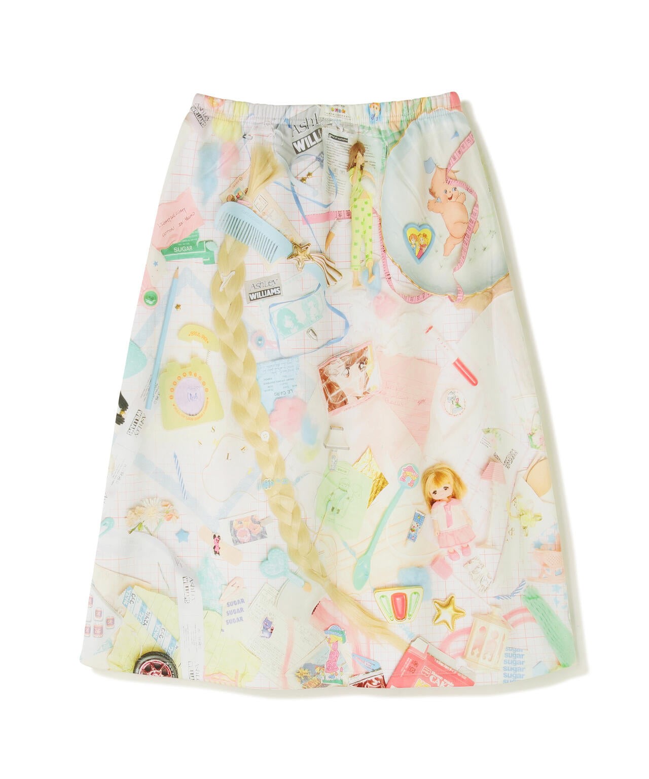 Ashley williams/アシュリーウィリアムズ/HEAVY JERSEY SKIRT