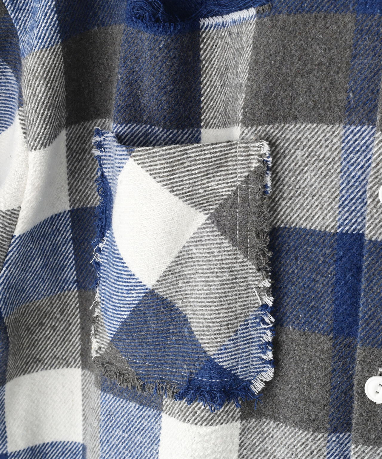 DankeSchon/ダンケシェーン/FLANNEL DAMAGE SHIRTS BLOCK | L.H.P