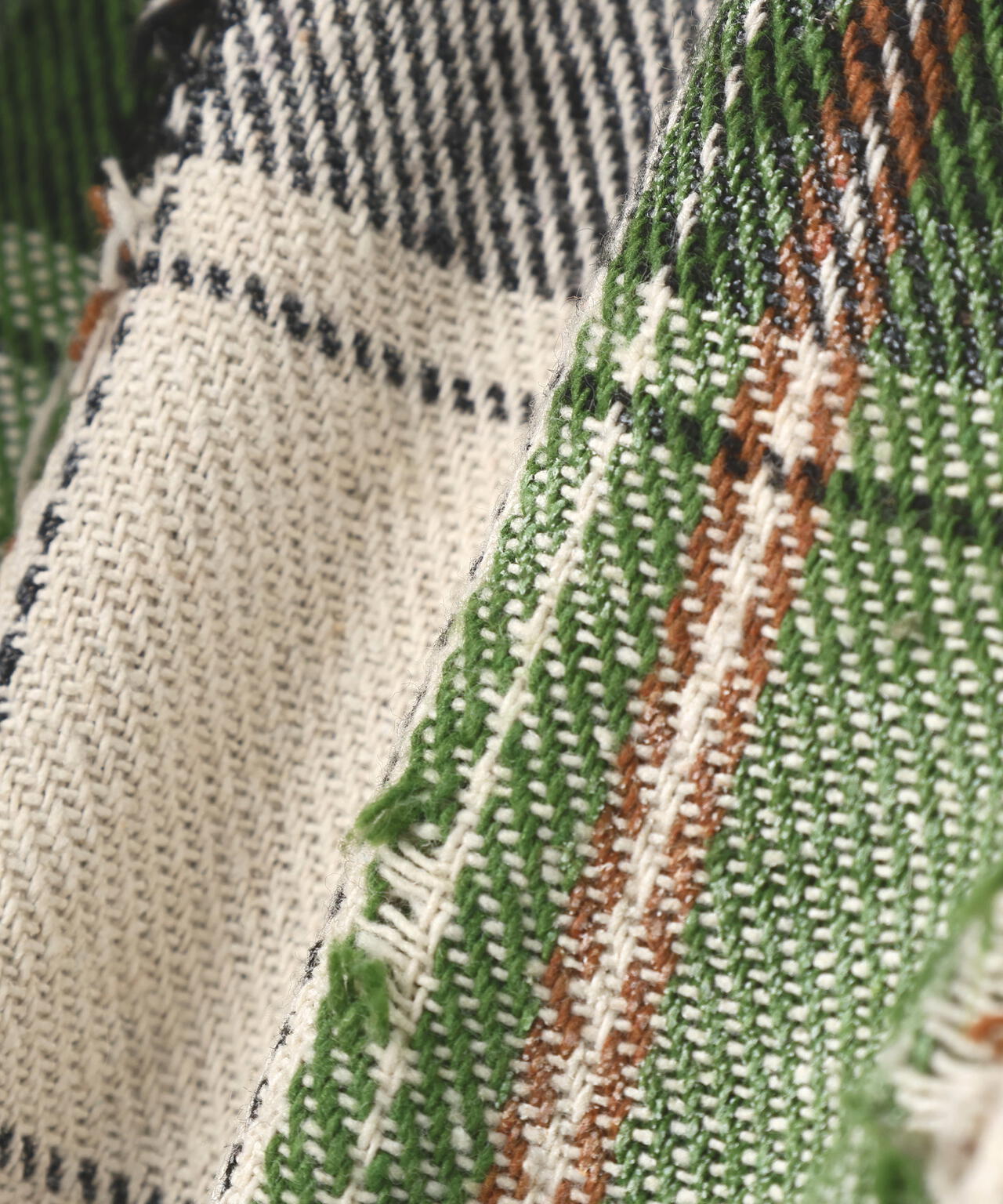 DankeSchon/ダンケシェーン/DAMAGE CAMO CHECK L/S SHIRTS