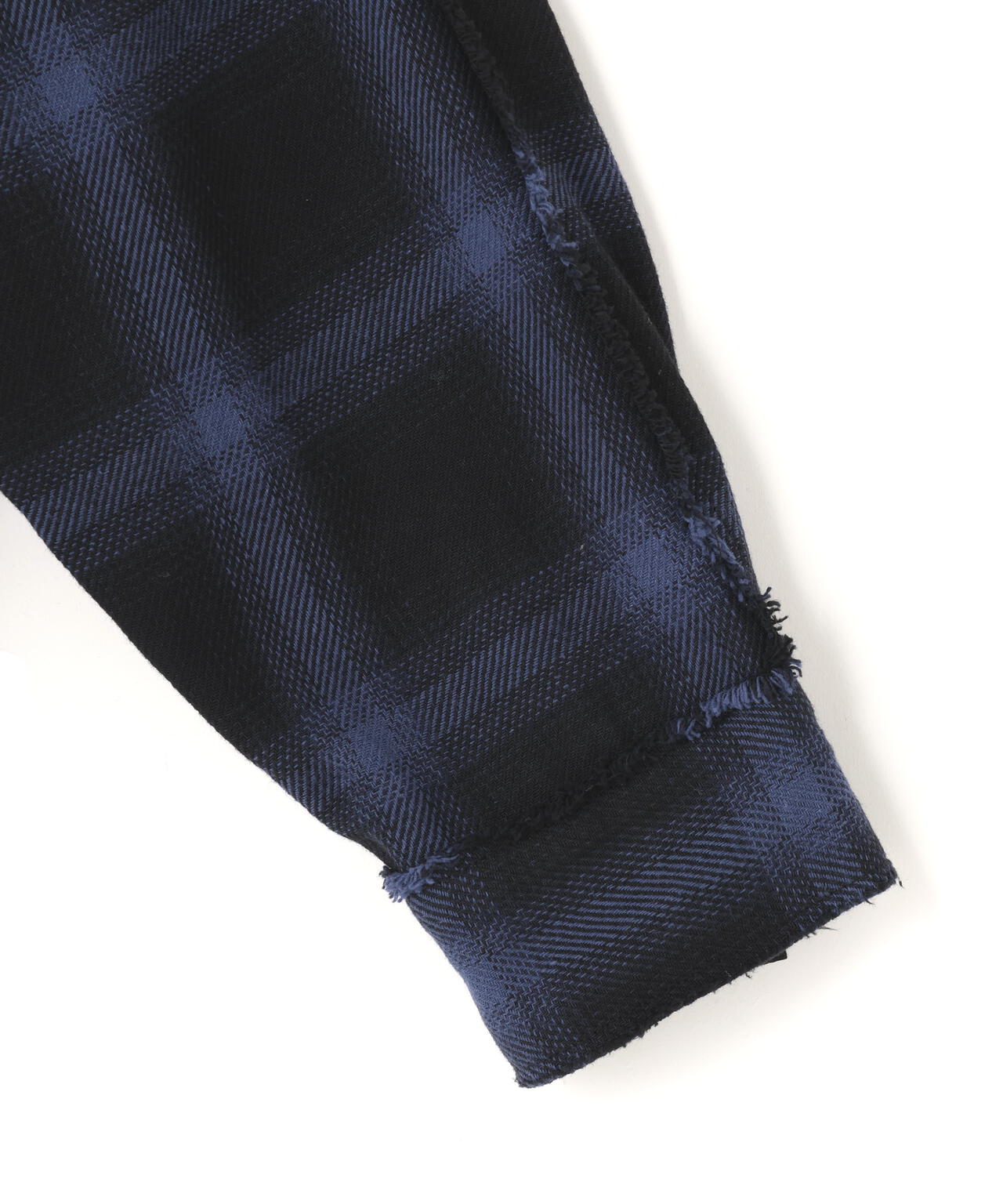 DankeSchon/ダンケシェーン/FLANNEL DAMAGE SHIRTS OMBRE