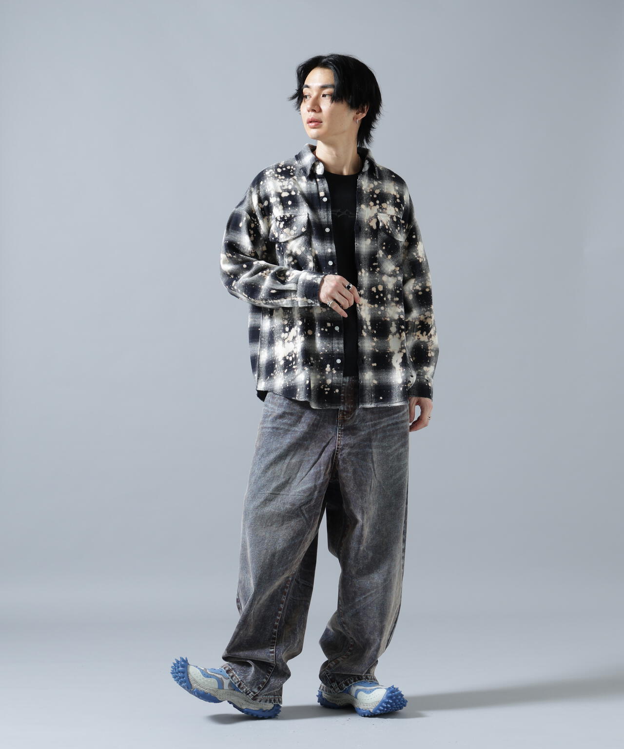 WHITELAND/ホワイトランド/BLEACH CHECK SHIRTS | L.H.P