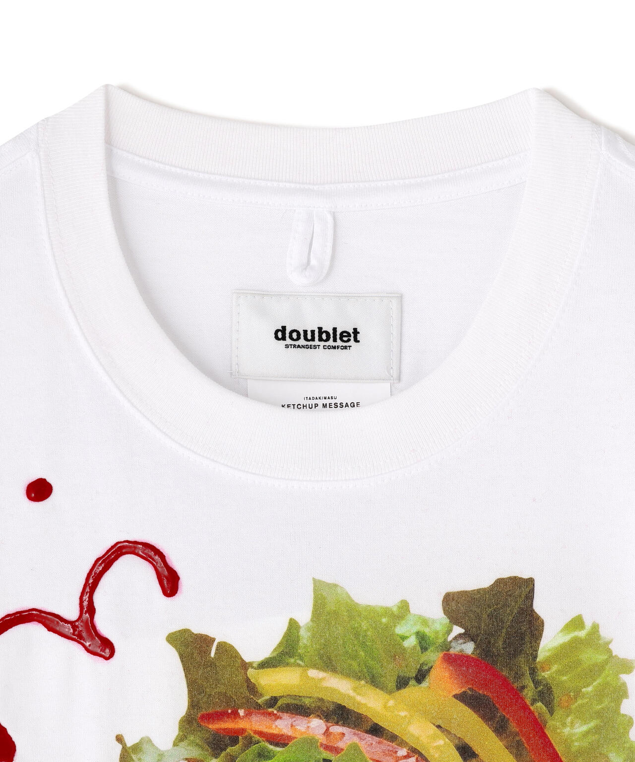 doublet/ダブレット/KETCHUP MESSAGE OMURICE T-SHIRT | L.H.P