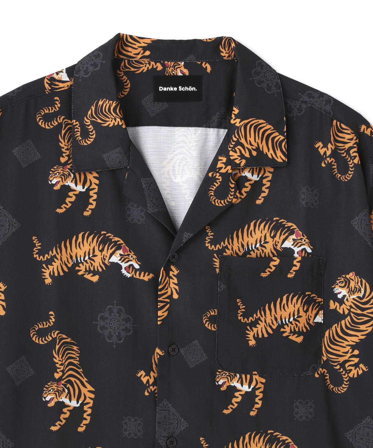 WEB&DEPOT限定】DankeSchon/ダンケシェーン/TIGER S/S SHIRTS | L.H.P