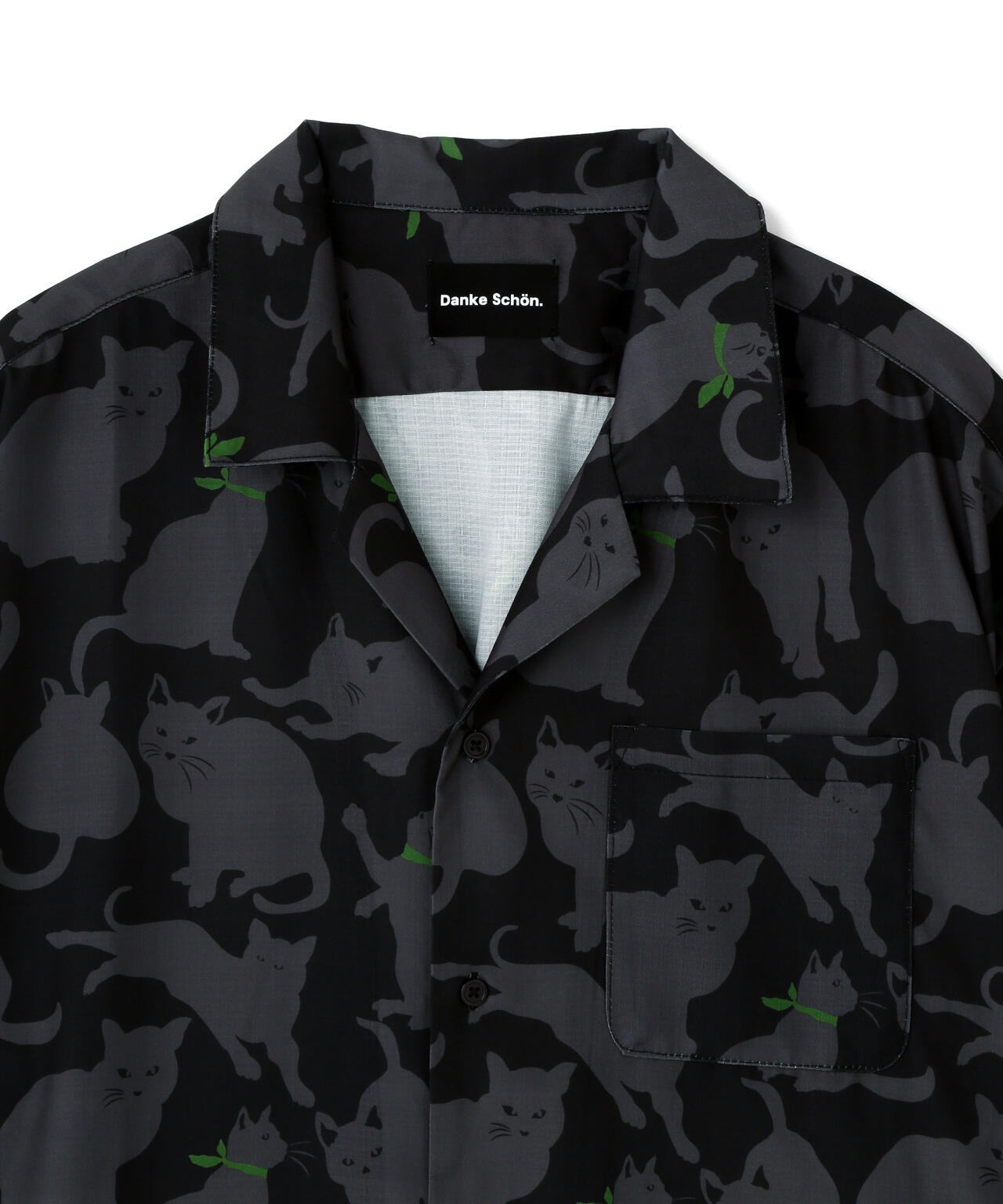 【WEB&DEPOT限定】DankeSchon/ダンケシェーン/CAT S/S SHIRTS