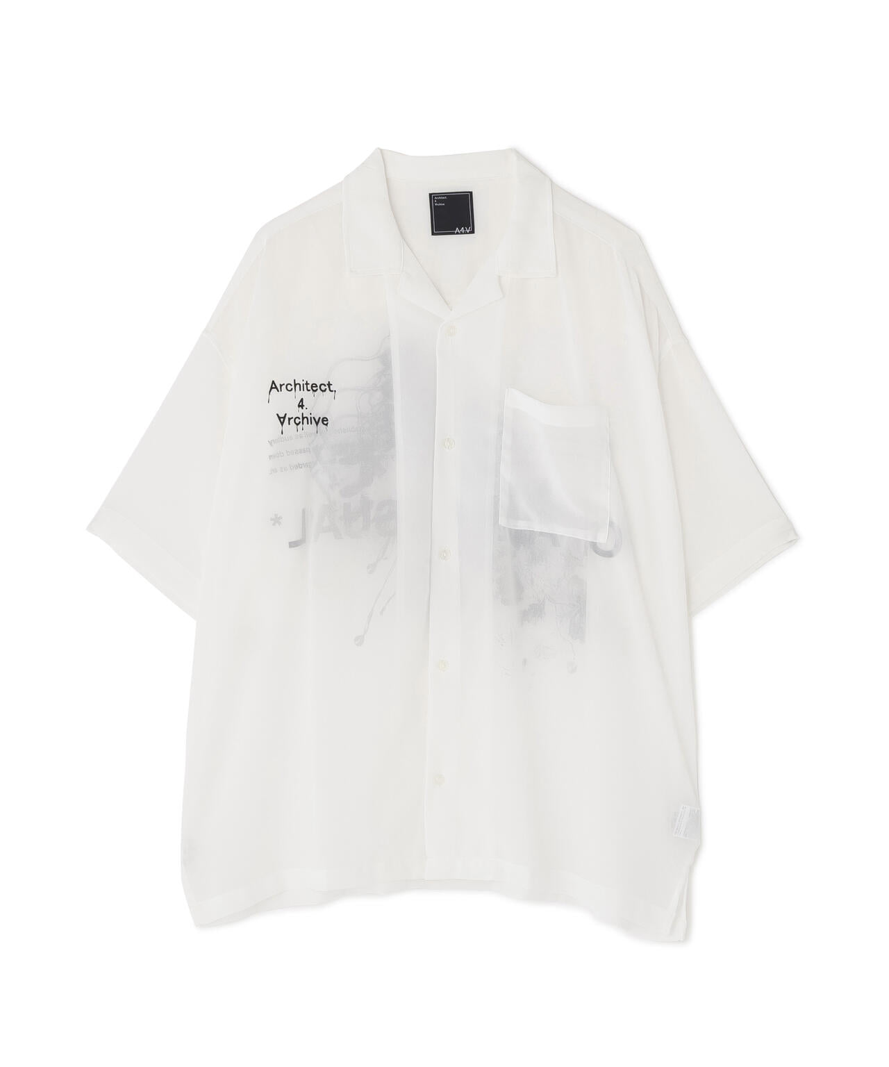 【WEB&DEPOT限定】A4A/エーフォーエー/PAINT S/S SHIRTS