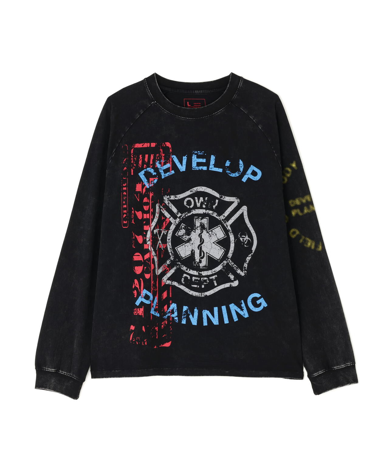 DankeSchon/ダンケシェーン/CHEMICAL RAGLAN LST FENTANYL | L.H.P