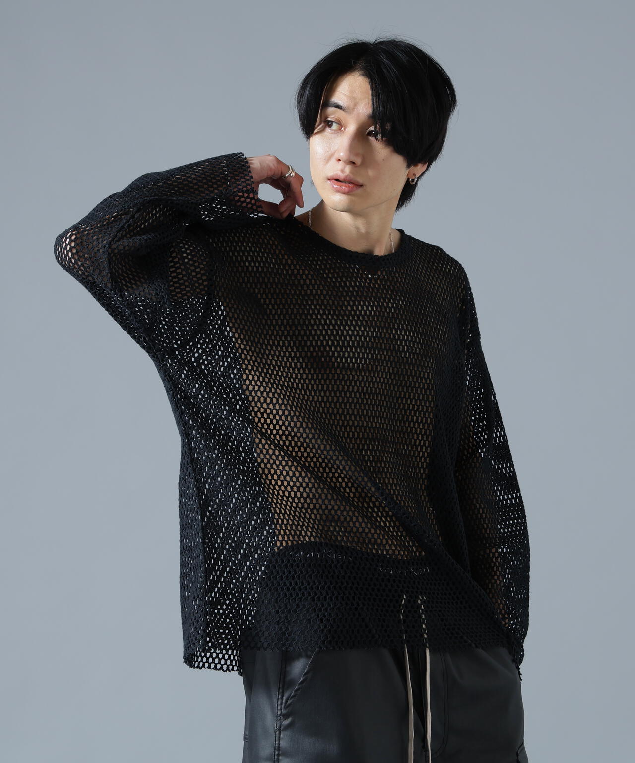 ダンケシェーンメッシュベスト DankeSchon/ダンケシェーン/MESH L/S TEE | L.H.P（エルエイチピー