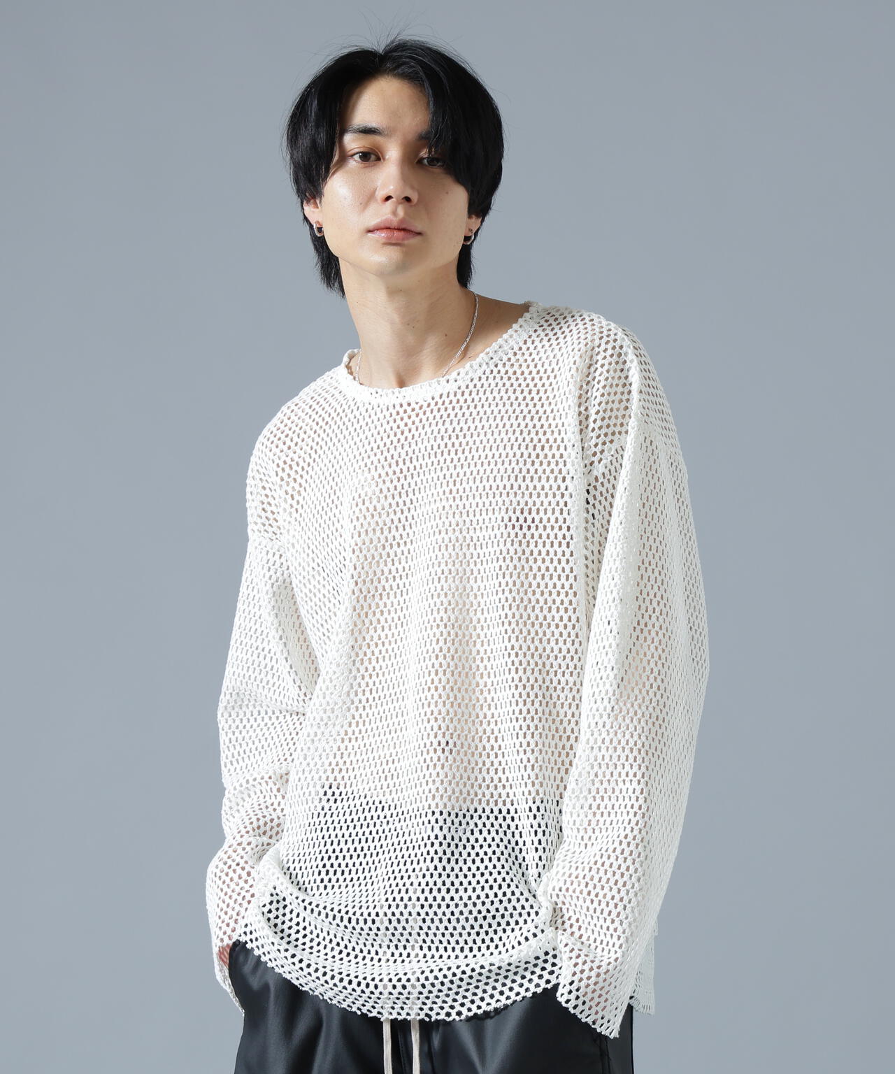 DankeSchon/ダンケシェーン/MESH L/S TEE | L.H.P（エルエイチピー