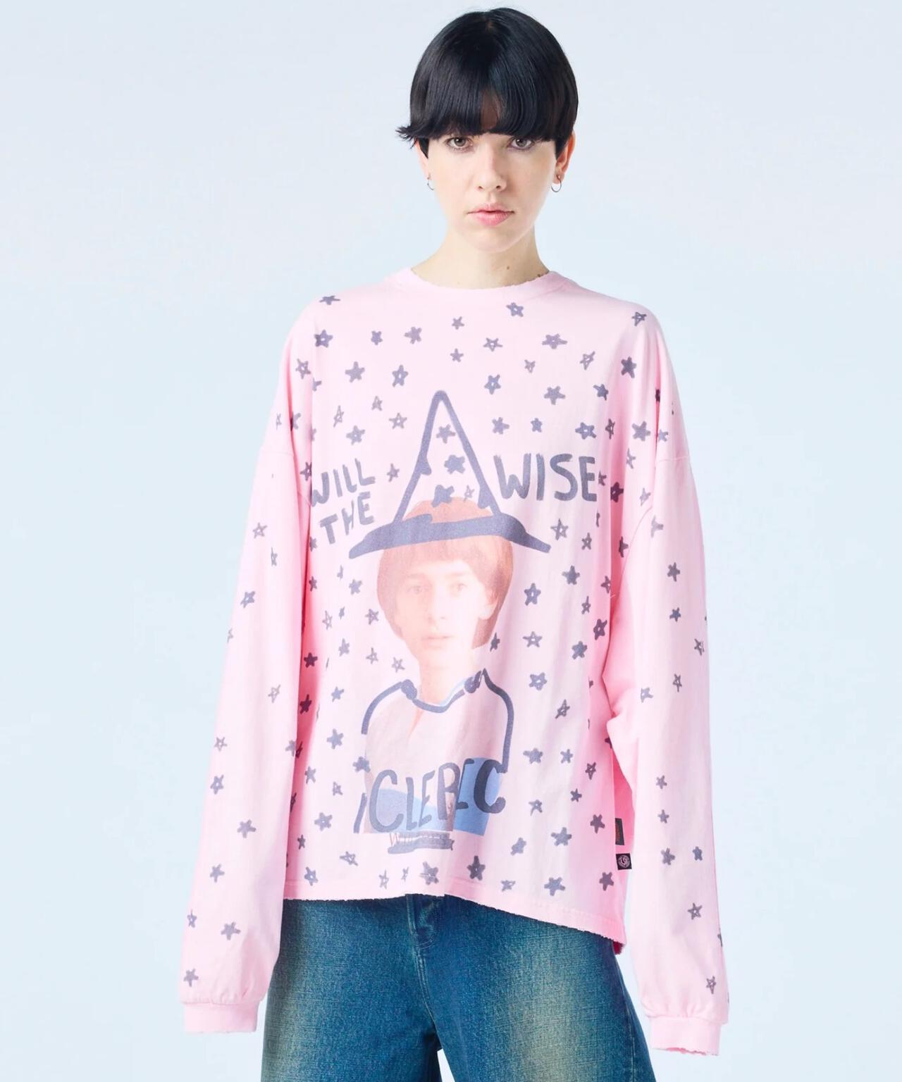 トップス stranger things x little sunny bite tee littlesunnybite/stranger things x little sunny bite will long tee