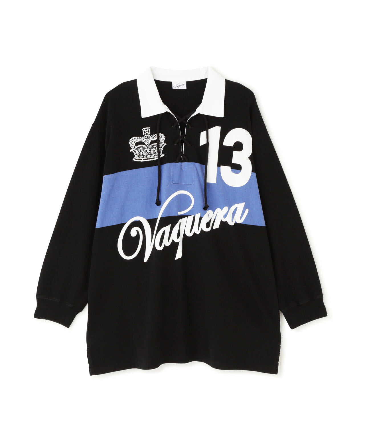 VAQUERA/ヴァケラ/WOMEN RUGBY SHIRT KNIT