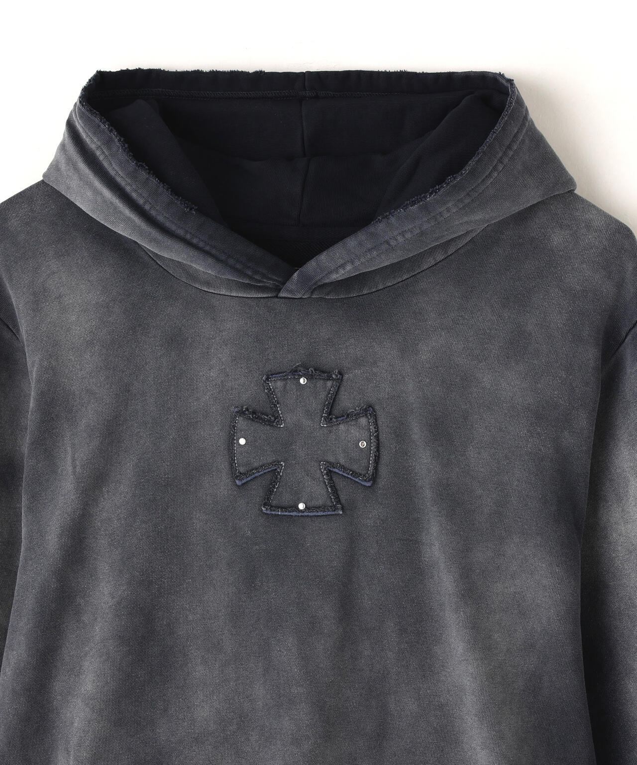 エルエイチピー（LHP）/DankeSchon／ダンケシェーン／SPRAY PIGMENT SWEAT HOODIE IRON DankeSchon/ダンケシェーン/SPRAY PIGMENT SWEAT HOODIE IRON | L.H.P