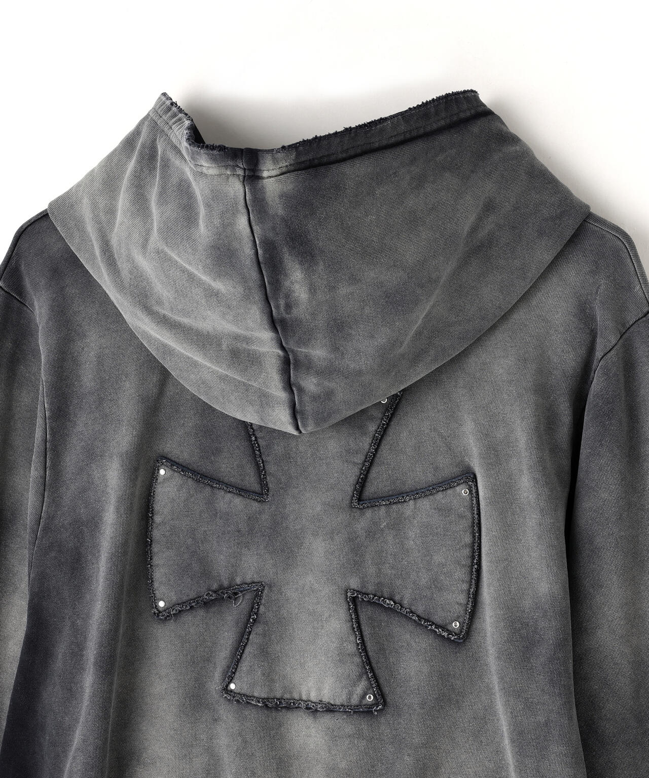 DankeSchon/ダンケシェーン/SPRAY PIGMENT SWEAT ZIP HOODIE | L.H.P