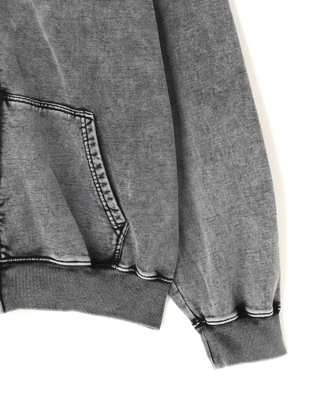 DankeSchon/ダンケシェーン/CHEMICAL SWEAT ZIP HOODIE