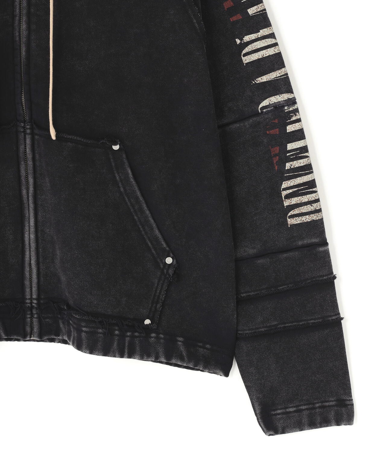 DankeSchon/ダンケシェーン/490 CHEMICAL ZIP HOODIE IRONCROSS