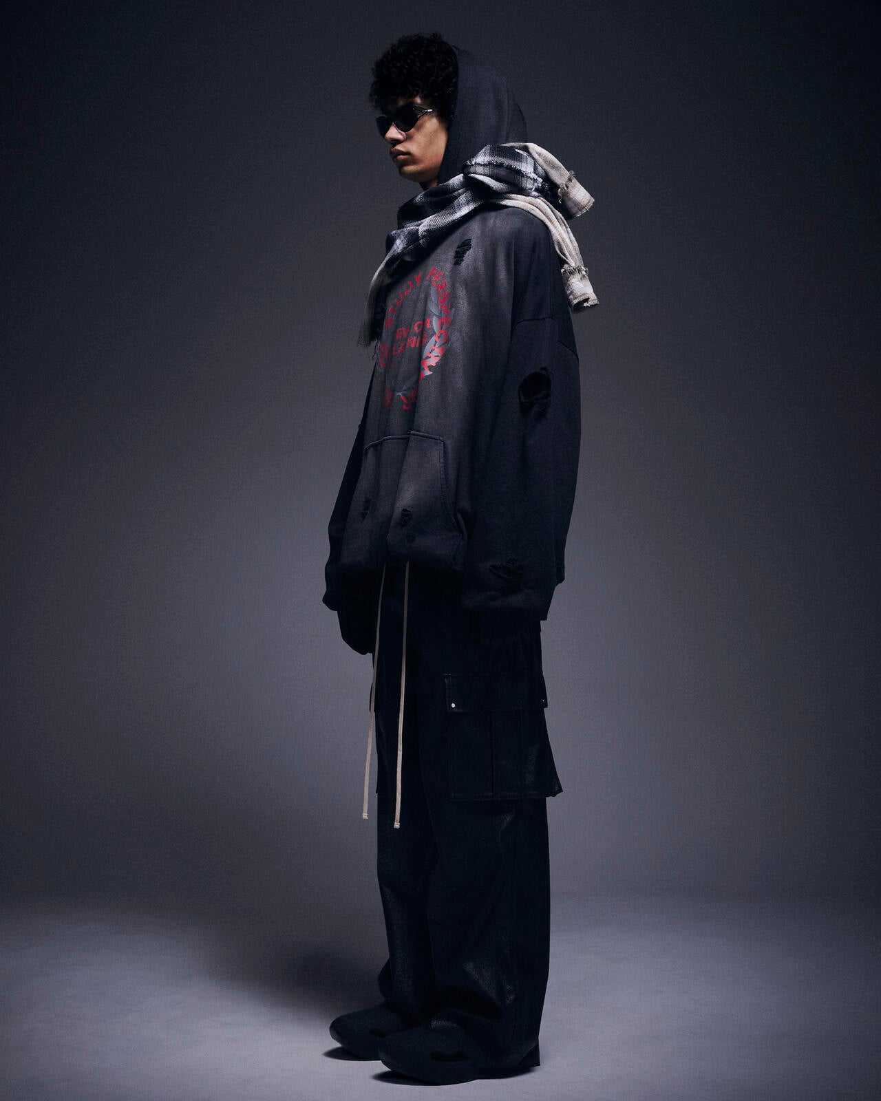 DankeSchon CHEMICAL ZIP HOODIE IRONCROSS 【公式通販】