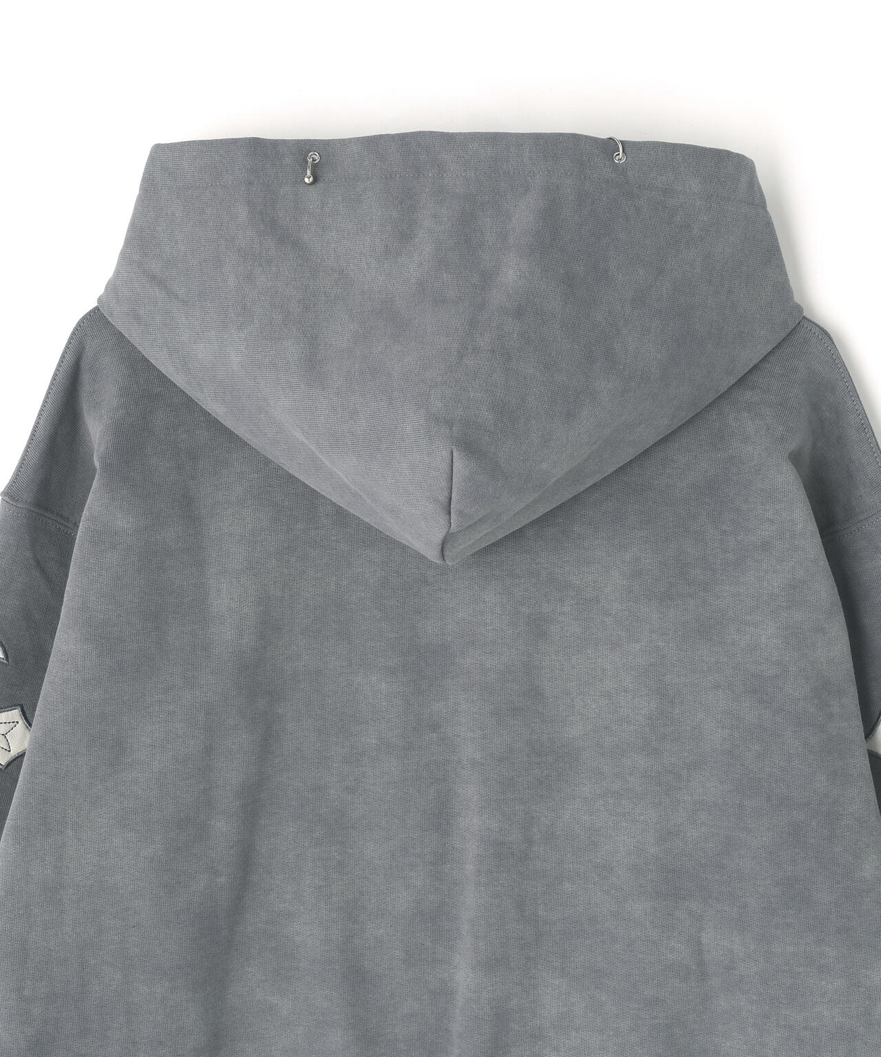 UNKNOWNLONDON/アンノウンロンドン/Dagger Cross Leather Patch Zip