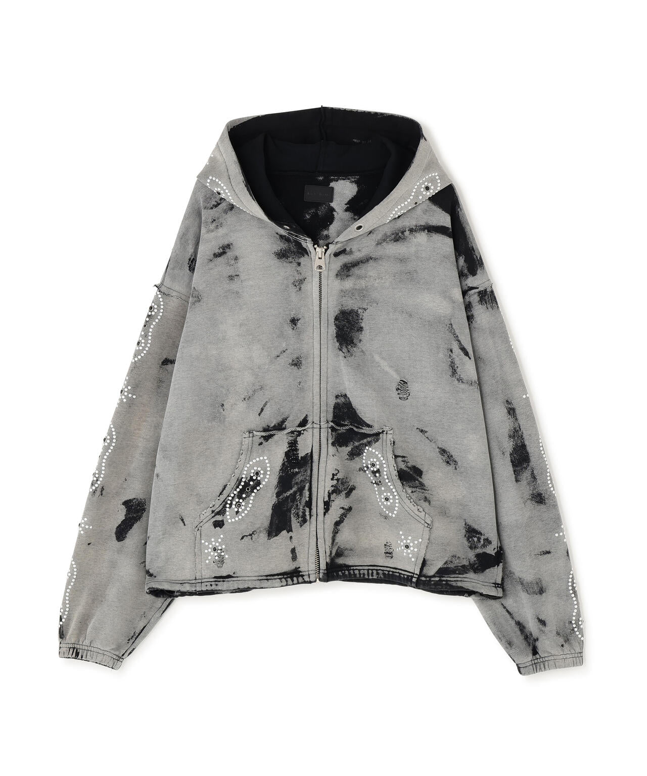 DankeSchon/ダンケシェーン/STUDS SWEAT ZIP HOODIE | L.H.P
