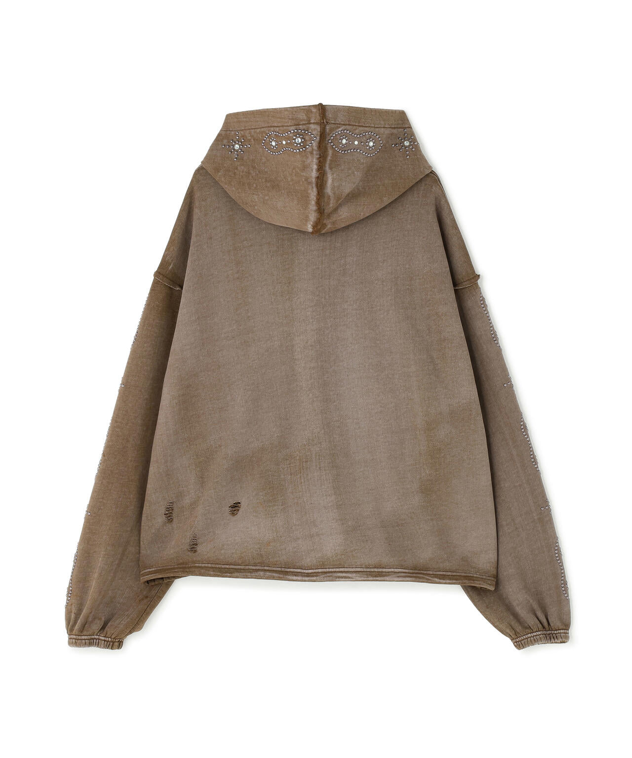DankeSchon/ダンケシェーン/STUDS SWEAT ZIP HOODIE | L.H.P