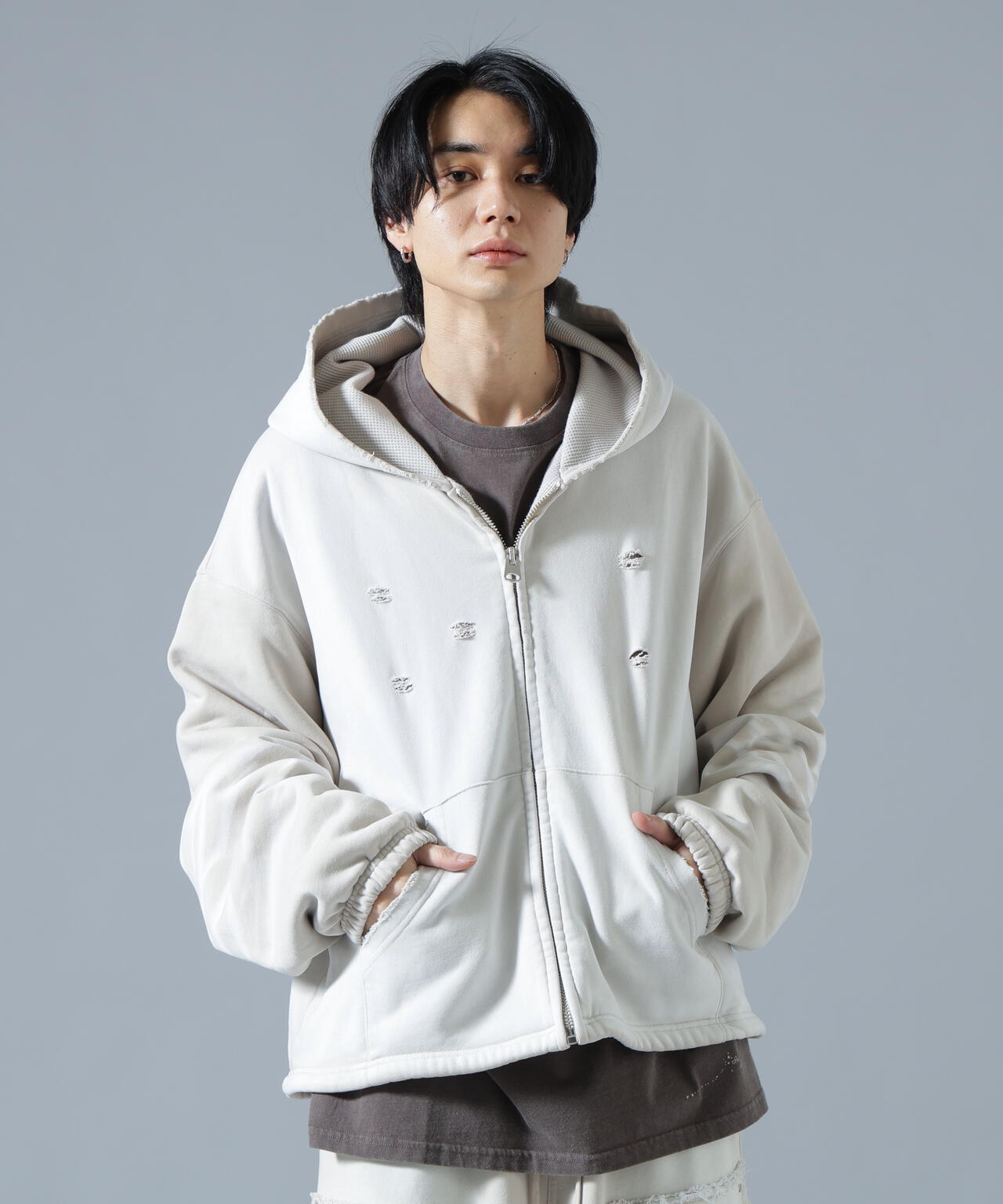 DankeSchon/ダンケシェーン/SULFUR SWEAT THERMAL ZIP HOODIE | L.H.P