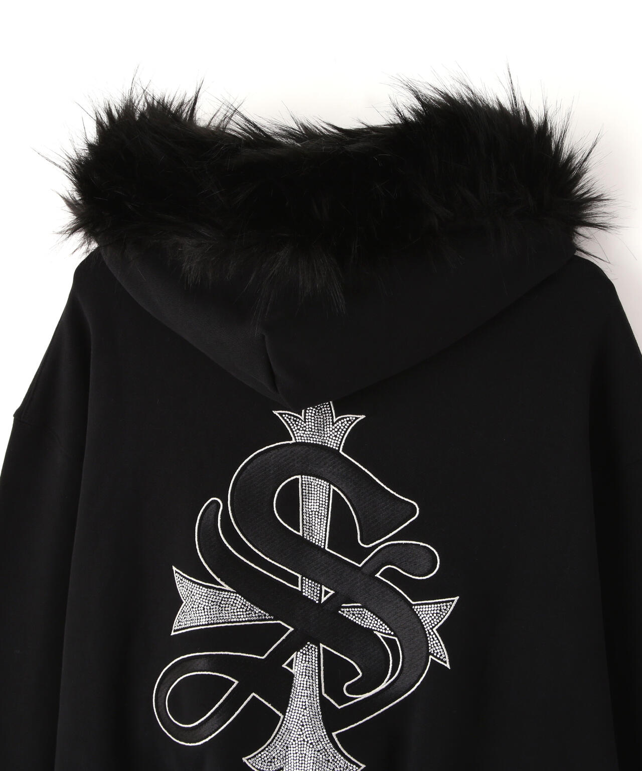 SUPPLIER/サプライヤー/【LHP EXCLUSIVE】FAUX FUR CROPPED CROSS ZIP