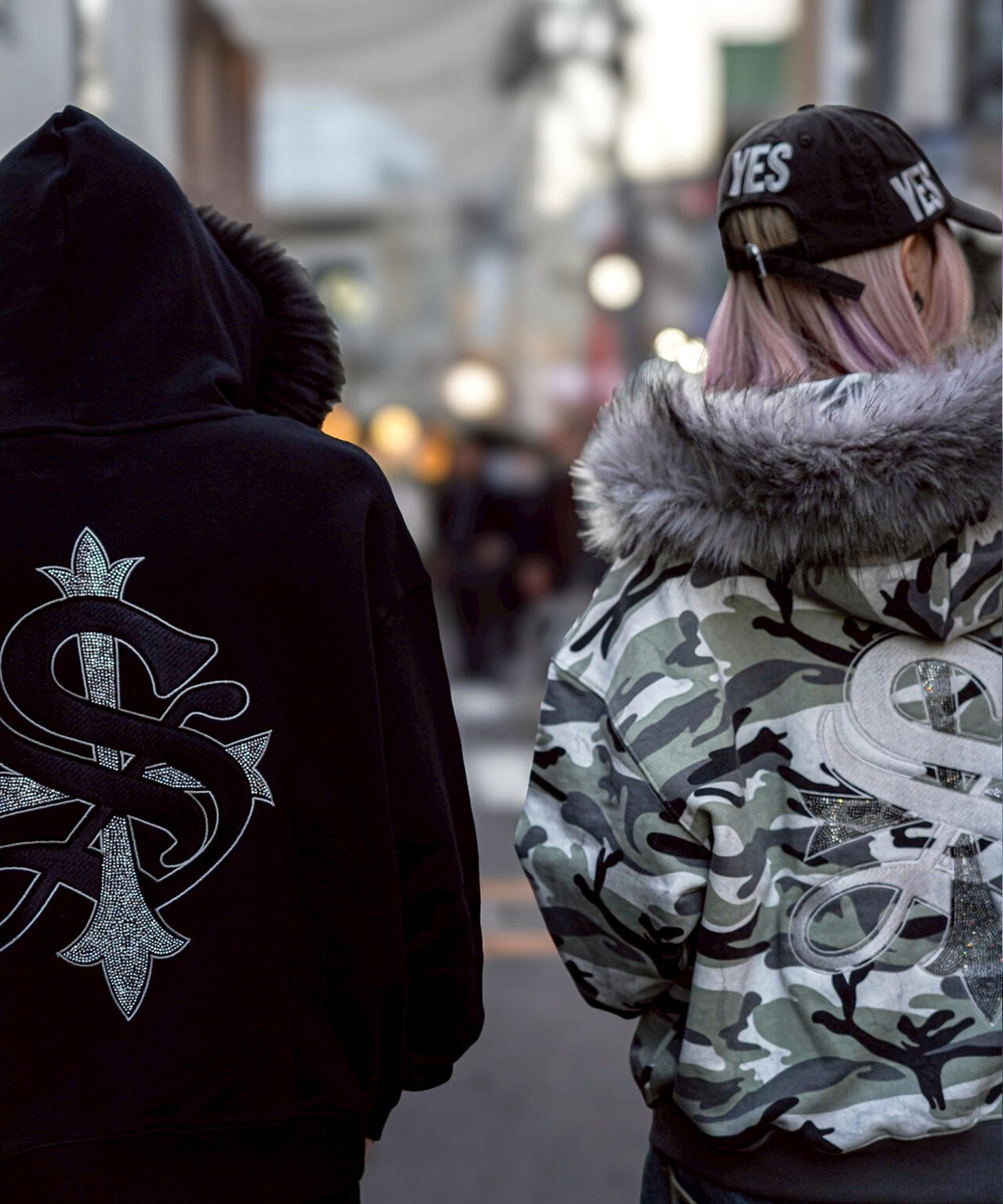 SUPPLIER/サプライヤー/【LHP EXCLUSIVE】FAUX FUR CROPPED CROSS ZIP